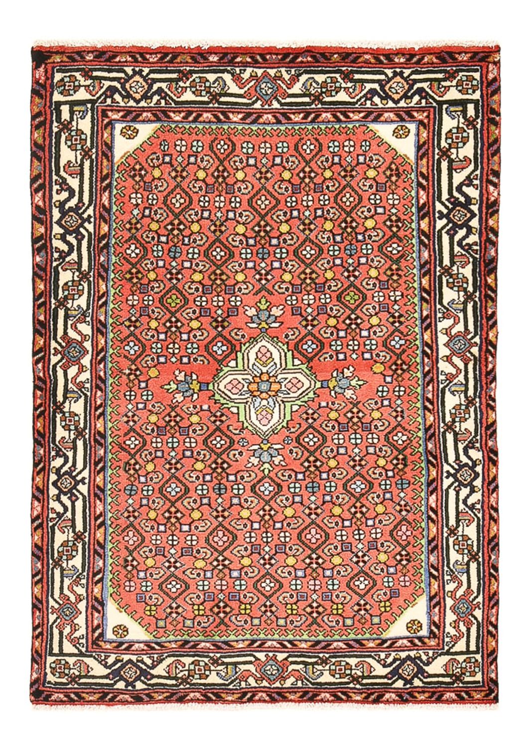 Perser Rug - Nomadic - 132 x 91 cm - red