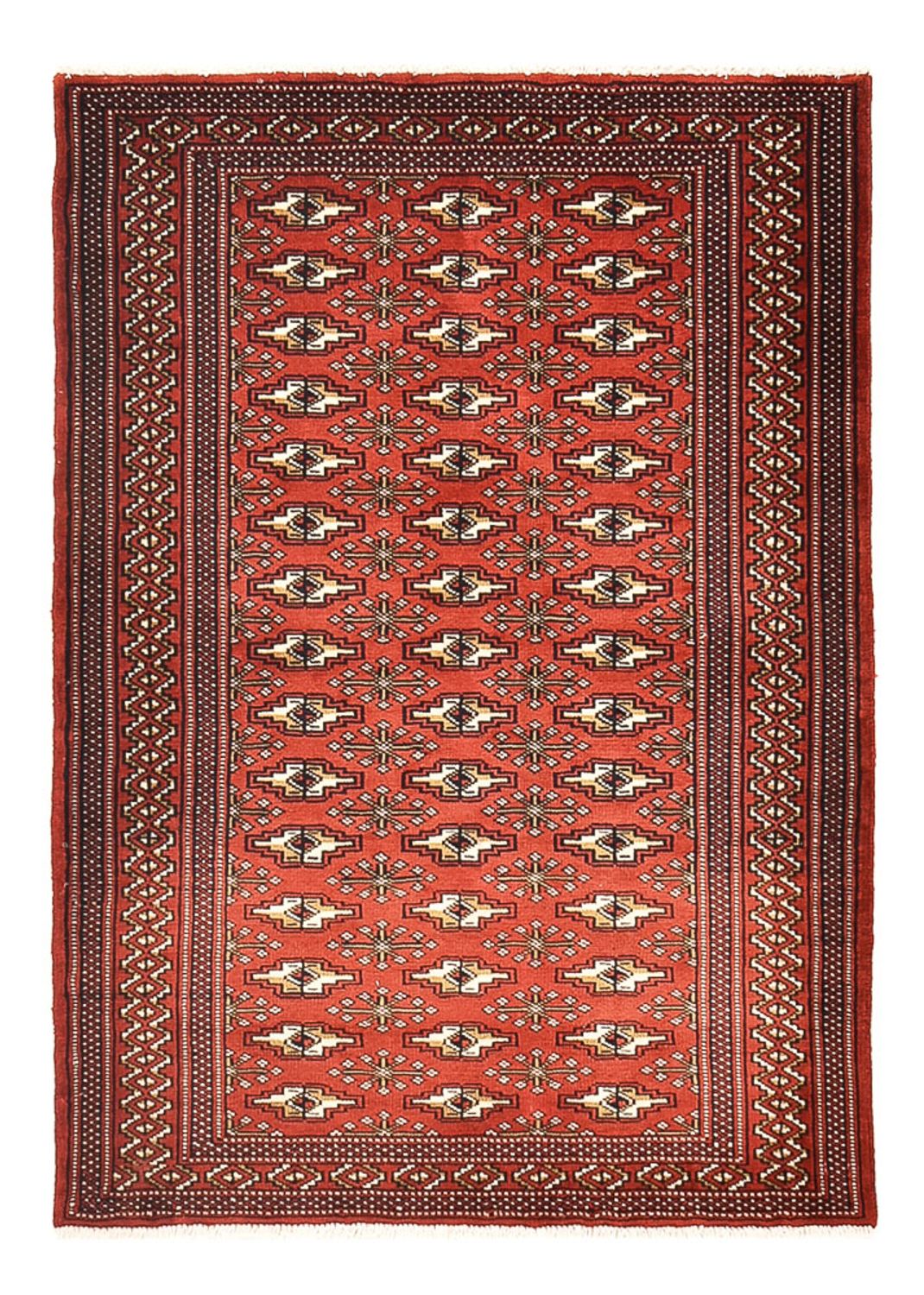 Turkaman Rug - 133 x 95 cm - red