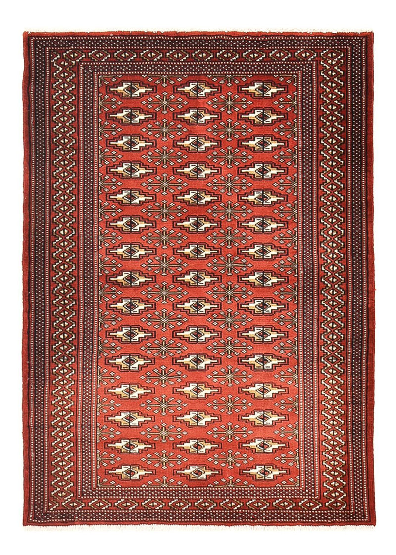 Turkaman Rug - 133 x 95 cm - red