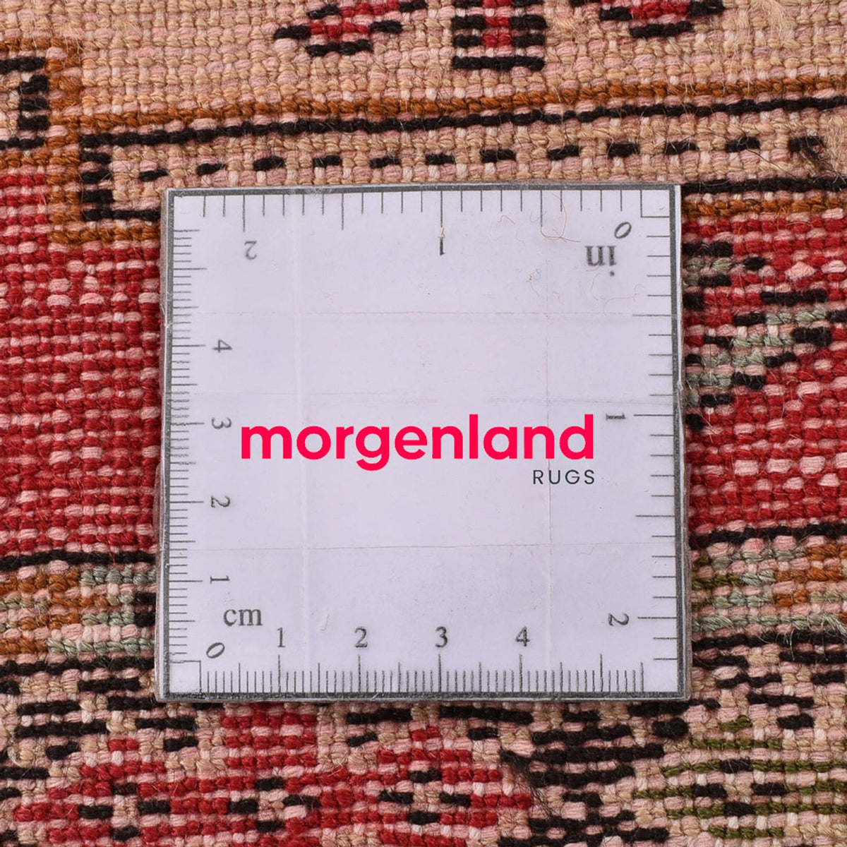 Runner Turkaman Rug - 283 x 85 cm - red