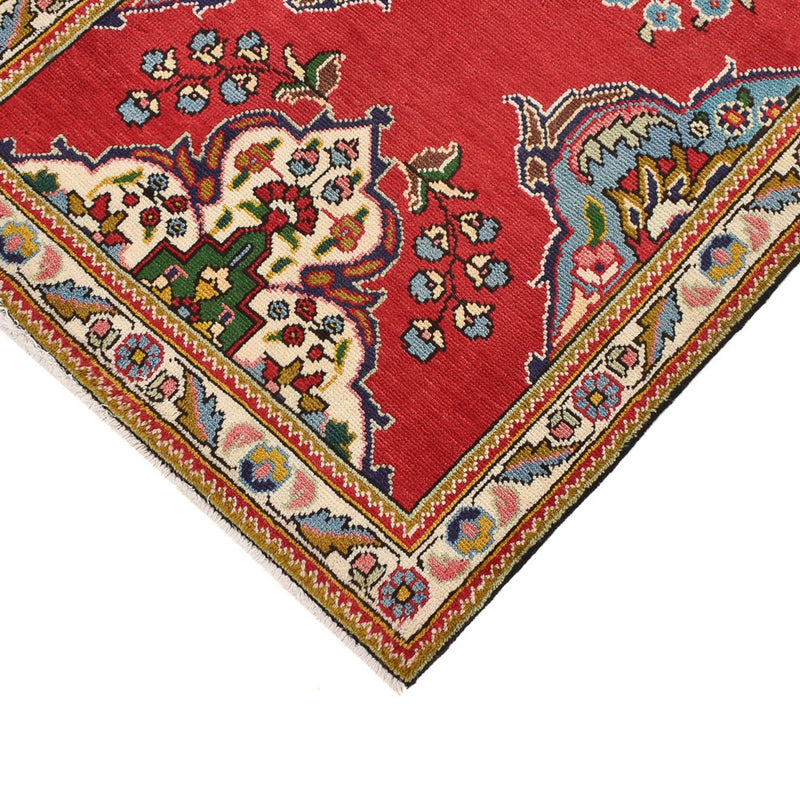 Läufer Perser - Täbriz - 343 x 80 cm - rot
