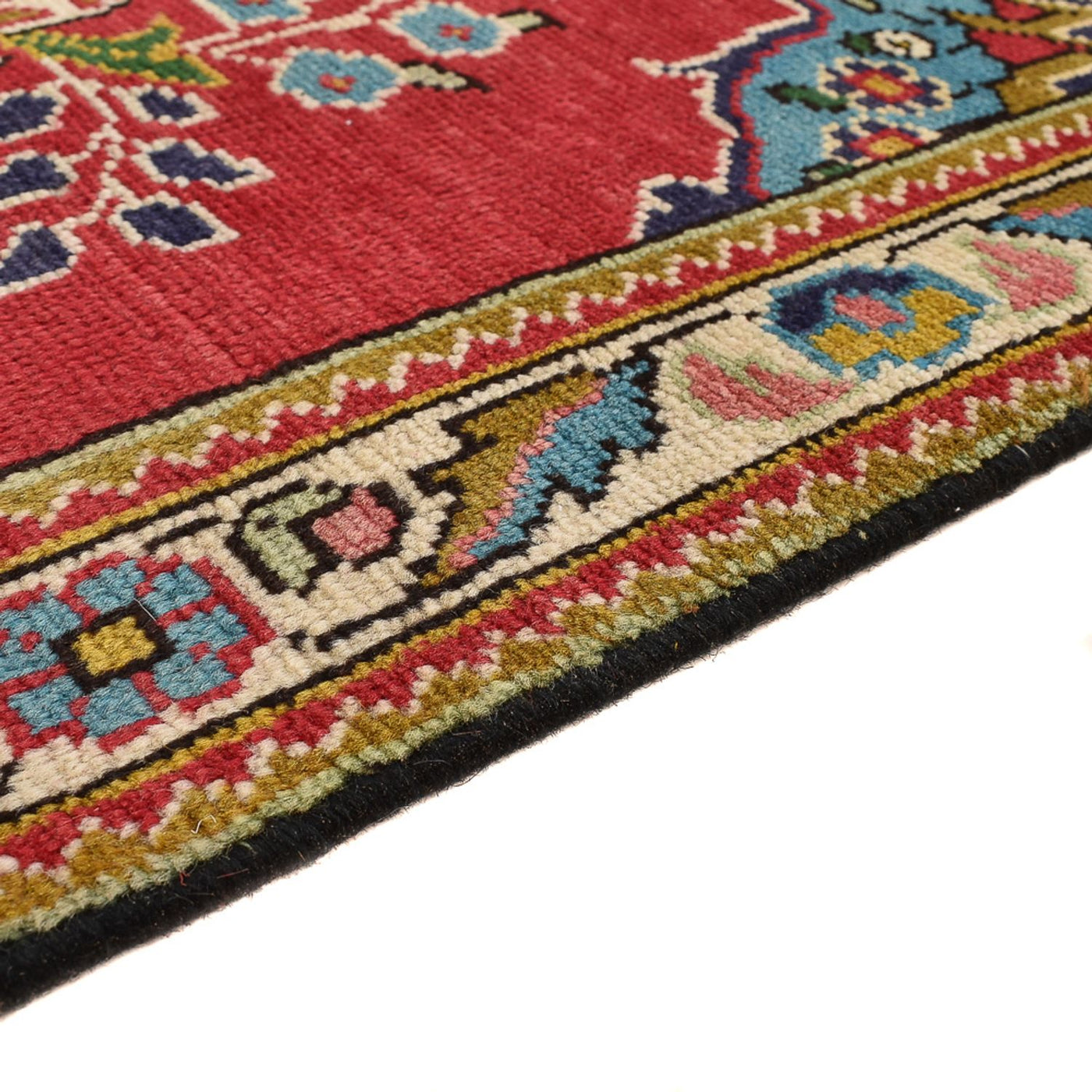 Läufer Perser - Täbriz - 343 x 80 cm - rot