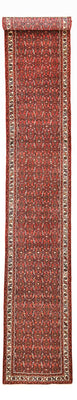Runner Perser Rug - Nomadic - 592 x 76 cm - rust