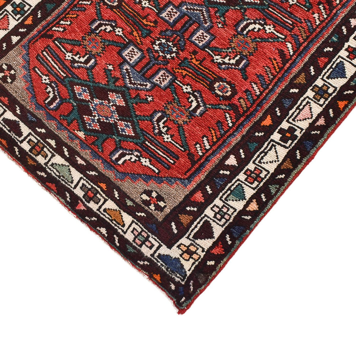 Runner Perser Rug - Nomadic - 386 x 71 cm - red