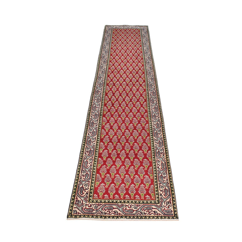 Runner Perser Rug - Tabriz - 373 x 80 cm - rust