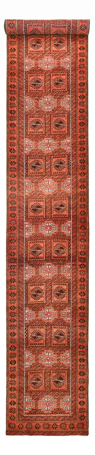 Runner Belutsch Rug - 573 x 86 cm - rust