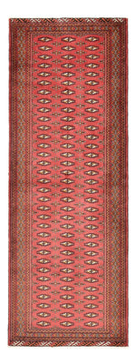 Runner Turkaman Rug - 285 x 105 cm - red