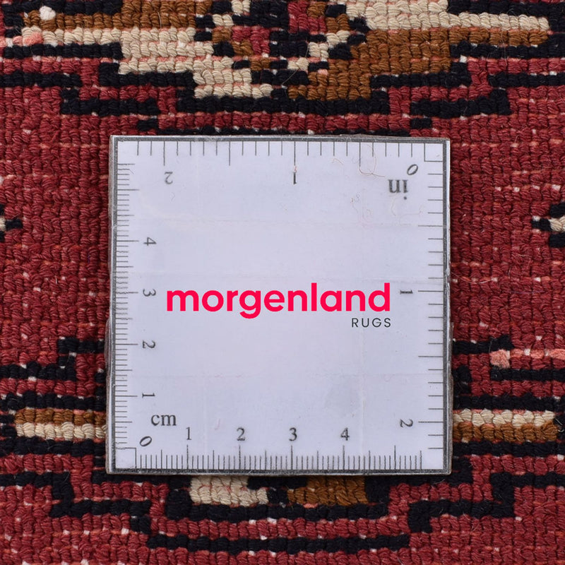 Runner Turkaman Rug - 285 x 105 cm - red