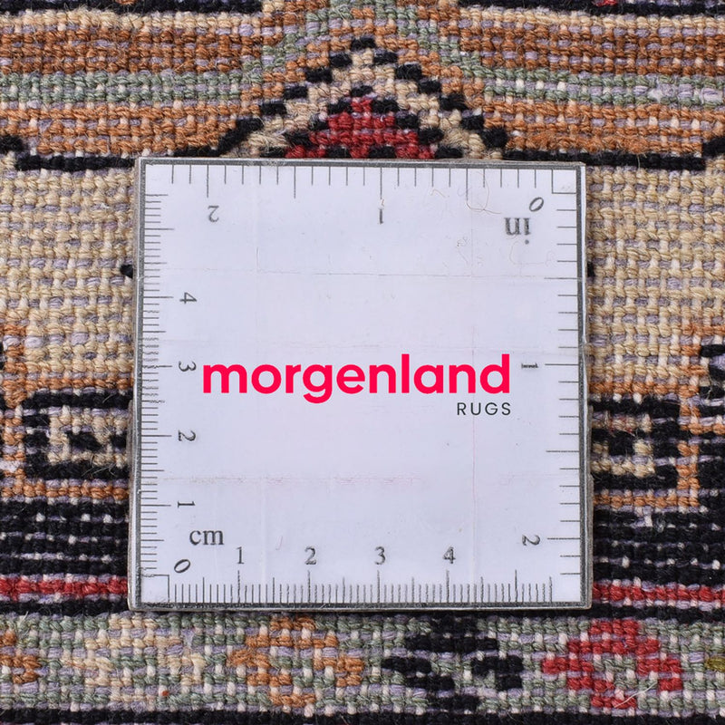 Runner Turkaman Rug - 187 x 63 cm - dark blue