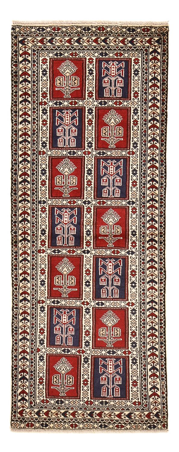Runner Turkaman Rug - 190 x 78 cm - multicolored