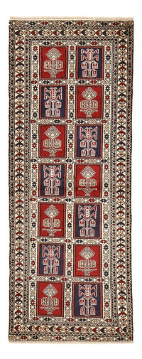 Runner Turkaman Rug - 190 x 78 cm - multicolored