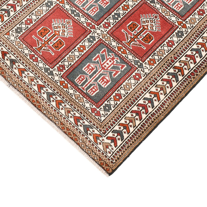 Runner Turkaman Rug - 186 x 76 cm - multicolored