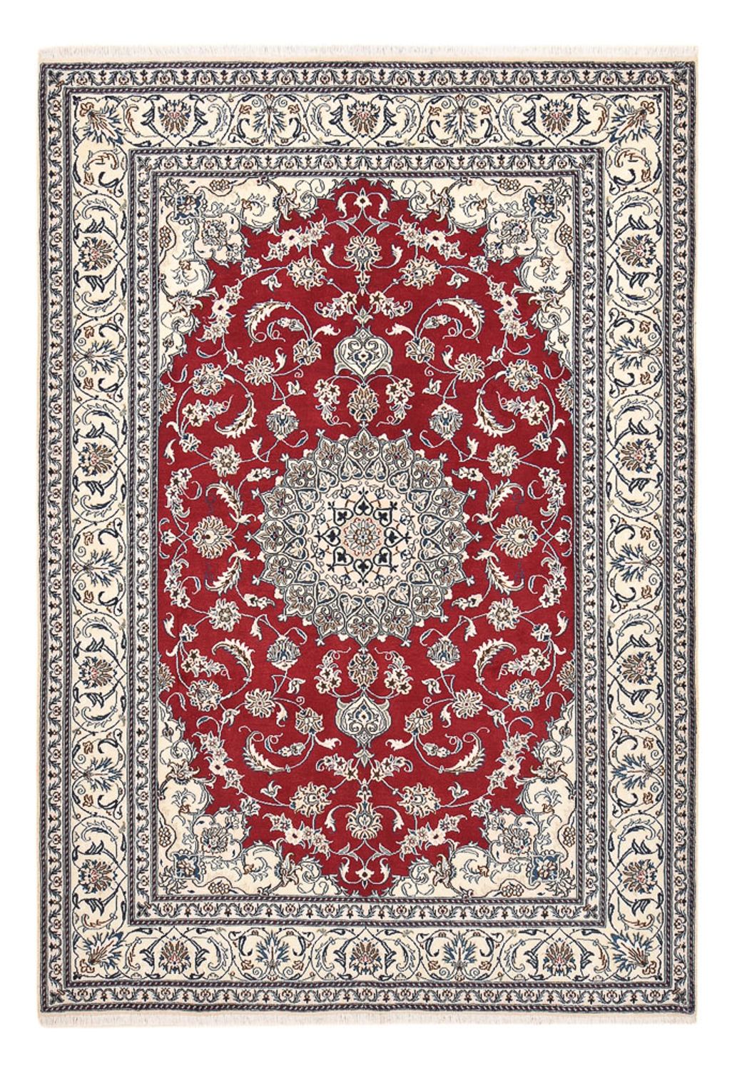 Perser Rug - Nain - 292 x 202 cm - red
