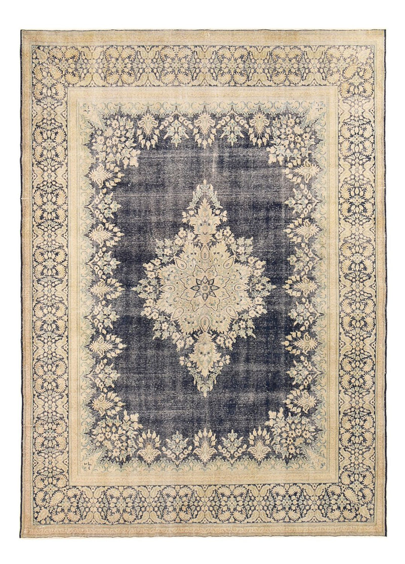 Vintage Rug - 406 x 292 cm - dark blue