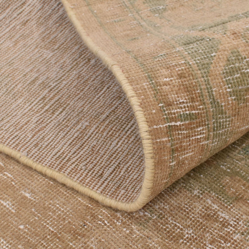 Vintage Rug - 206 x 145 cm - dark beige