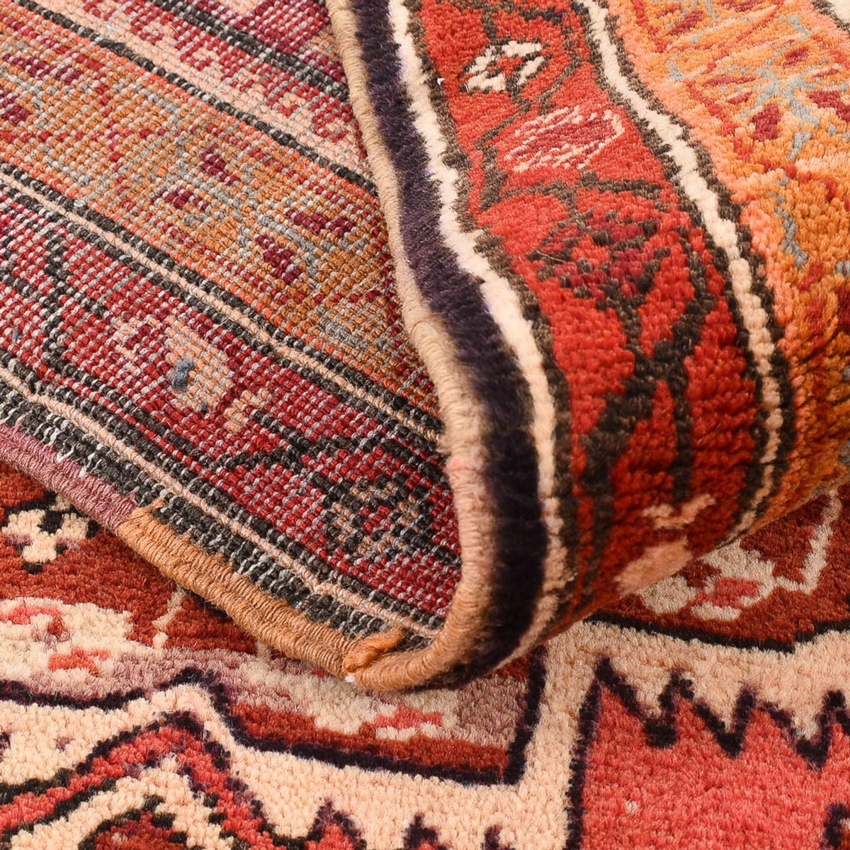 Runner Perser Rug - Nomadic - 254 x 80 cm - red