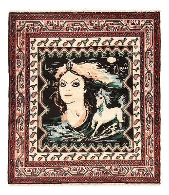 Perser Rug - Nomadic square  - 118 x 101 cm - multicolored