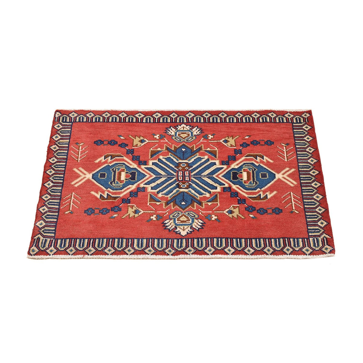 Perser Rug - Nomadic - 93 x 57 cm - red