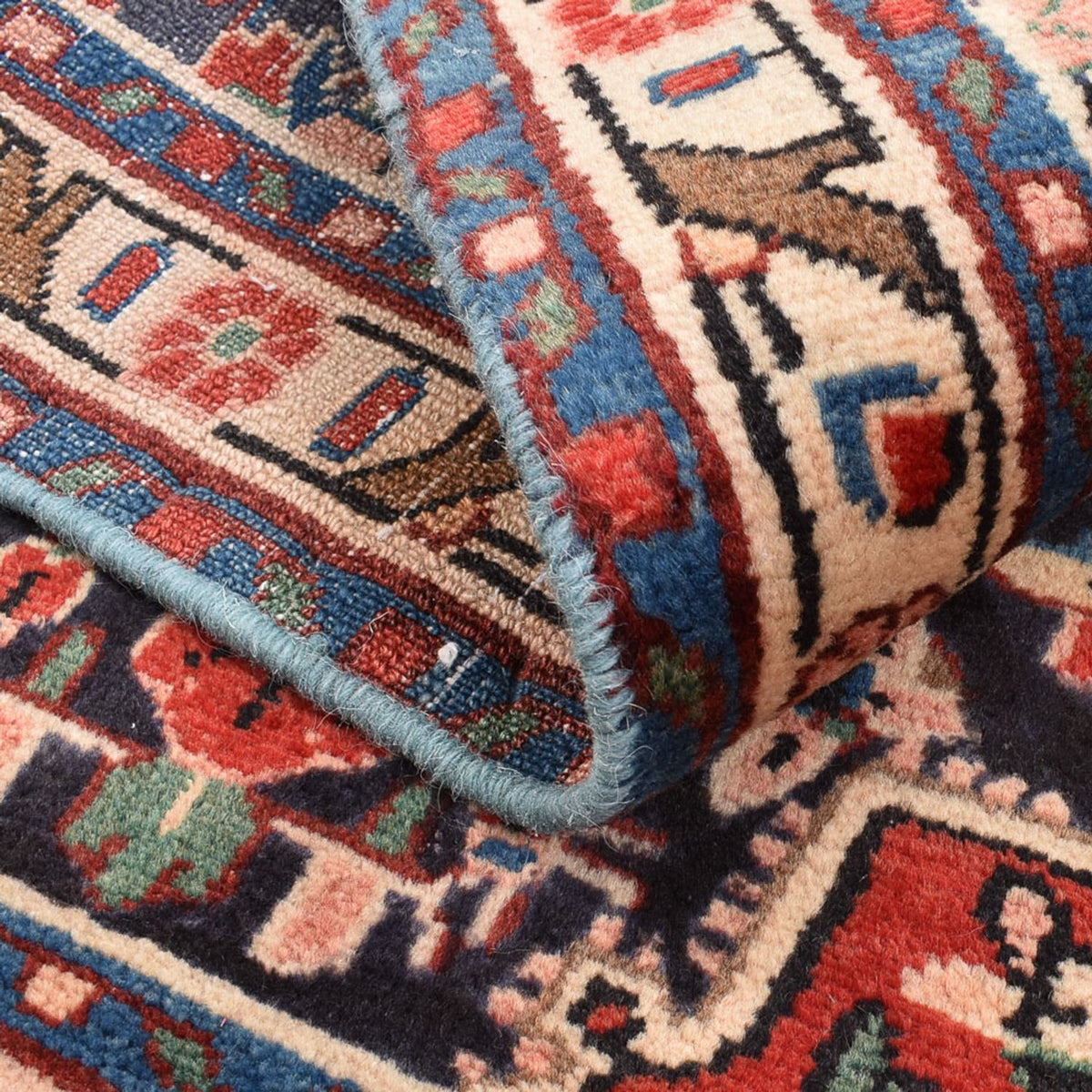 Perser Rug - Nomadic - 96 x 65 cm - dark blue