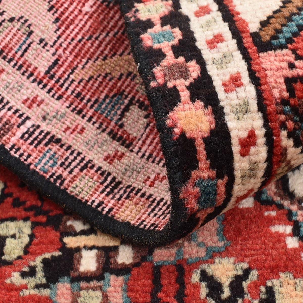 Perser Rug - Nomadic - 89 x 58 cm - red