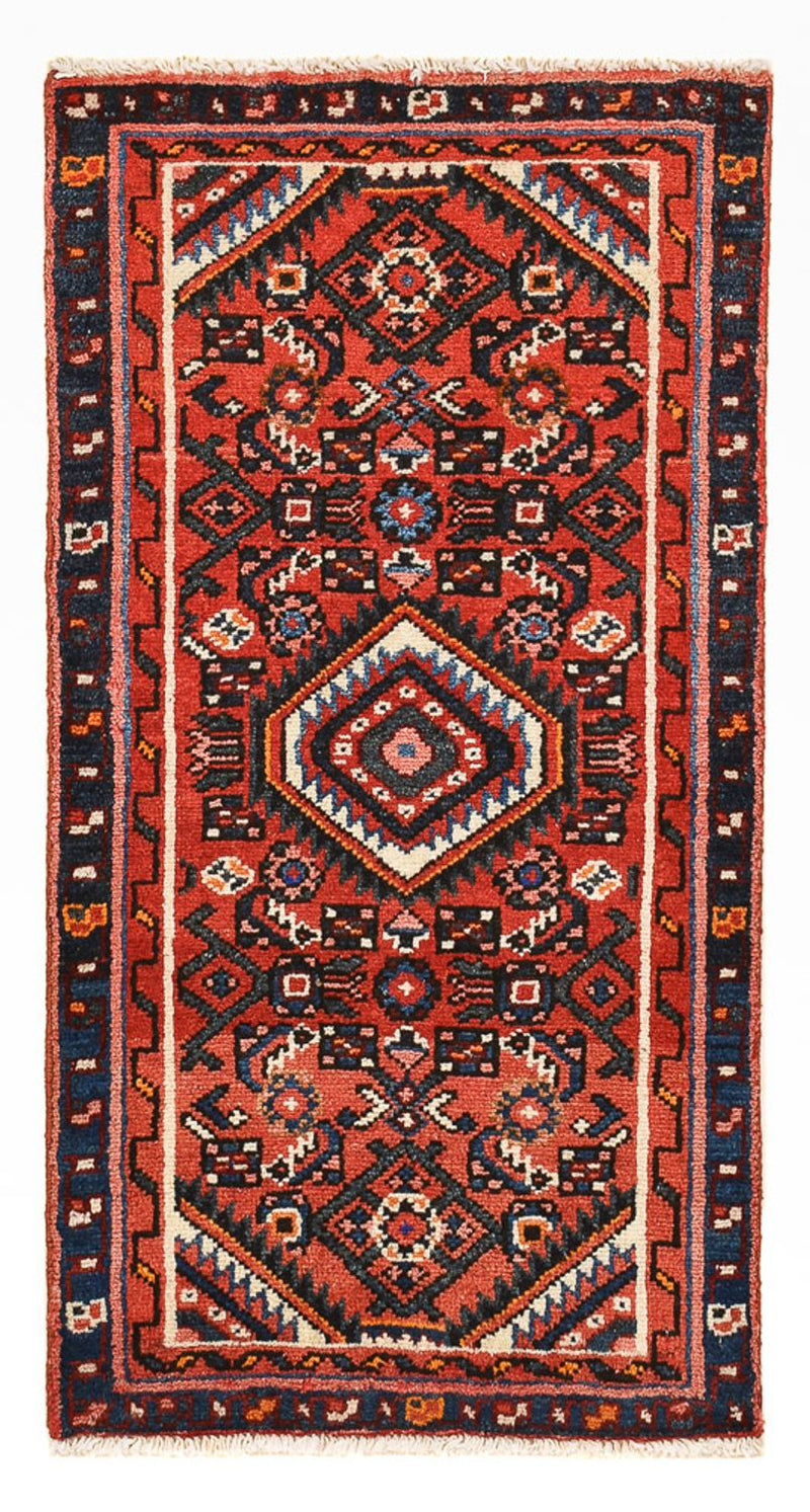 Perser Rug - Nomadic - 93 x 49 cm - dark red