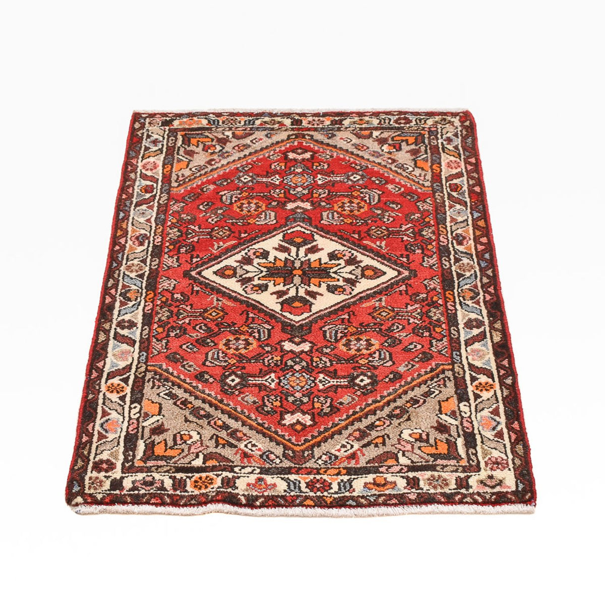 Perser Rug - Nomadic - 93 x 68 cm - red