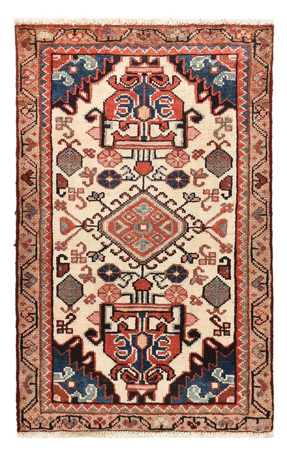 Perser Rug - Nomadic - 90 x 55 cm - multicolored