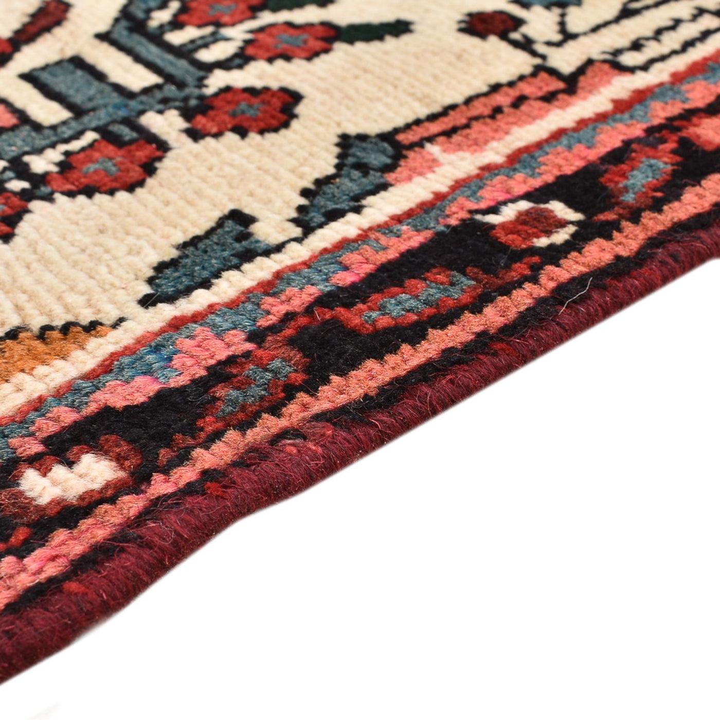 Perserteppich - Nomadic - 96 x 64 cm - mehrfarbig
