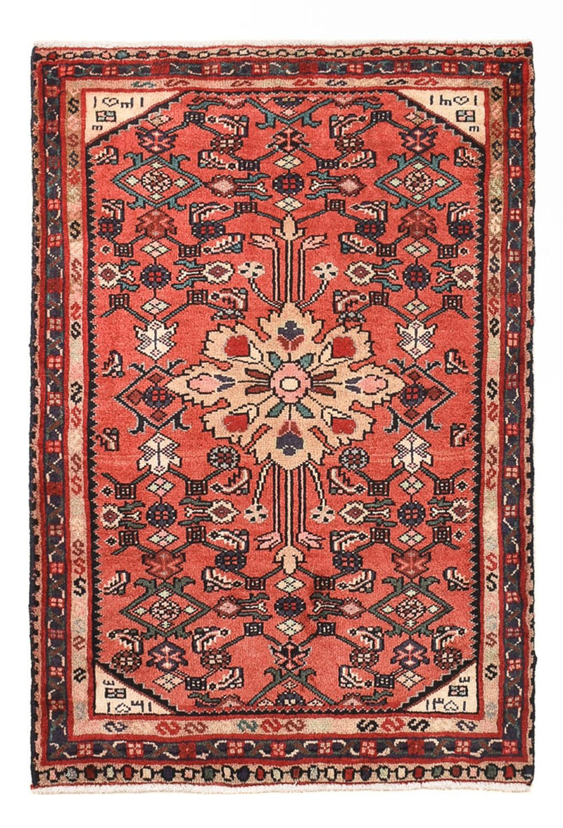 Perser Rug - Nomadic - 88 x 62 cm - red