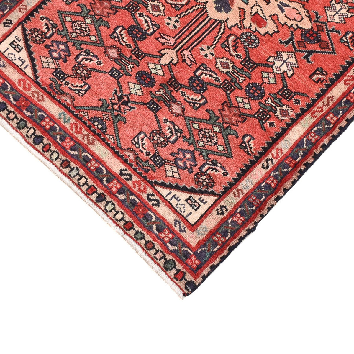Perser Rug - Nomadic - 88 x 62 cm - red