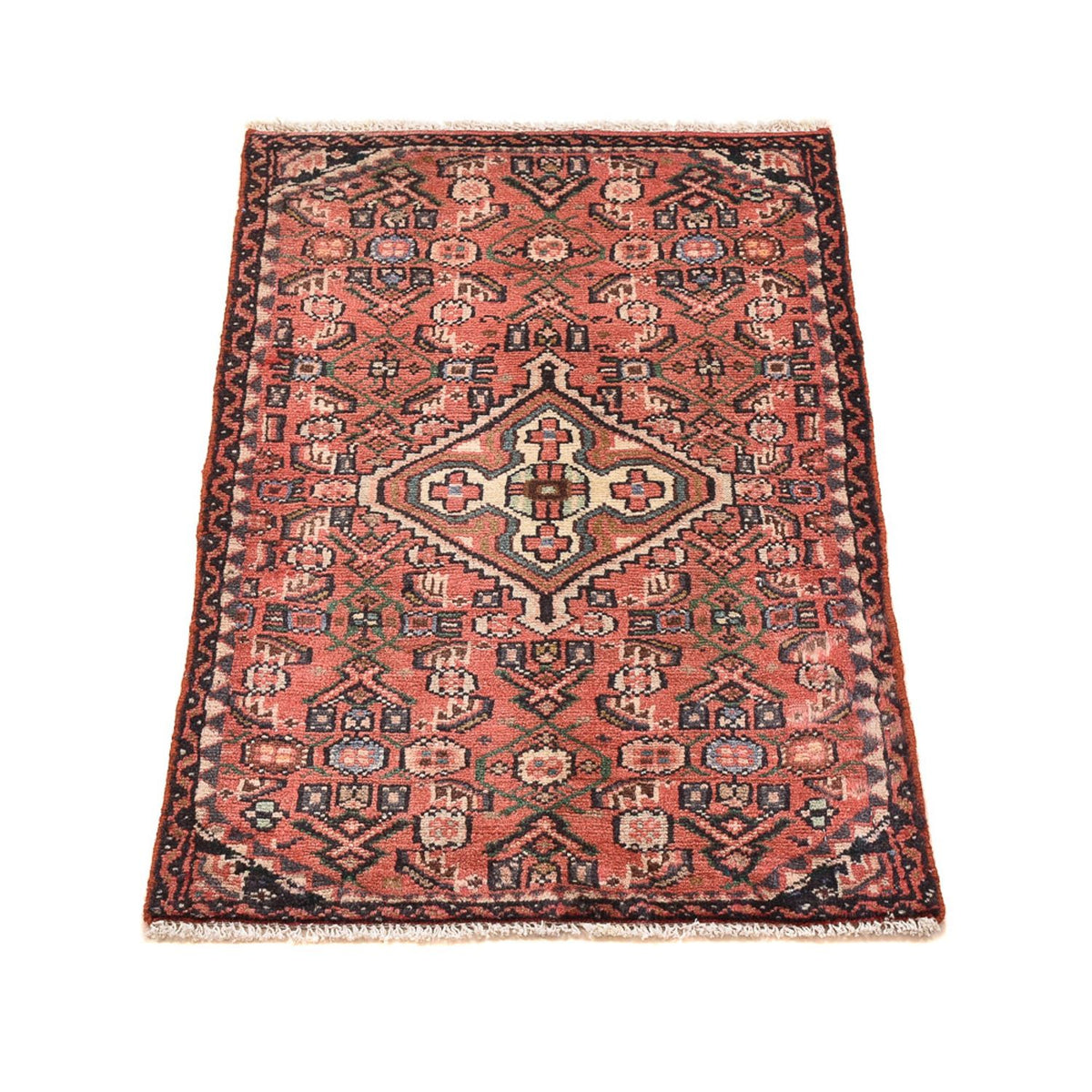 Perser Rug - Nomadic - 75 x 49 cm - light red