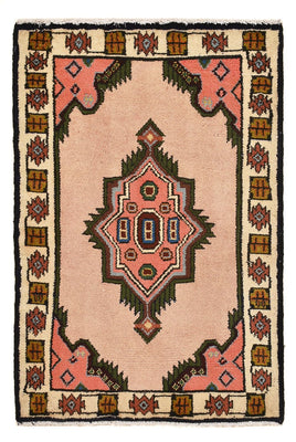 Perser Rug - Nomadic - 92 x 62 cm - rose