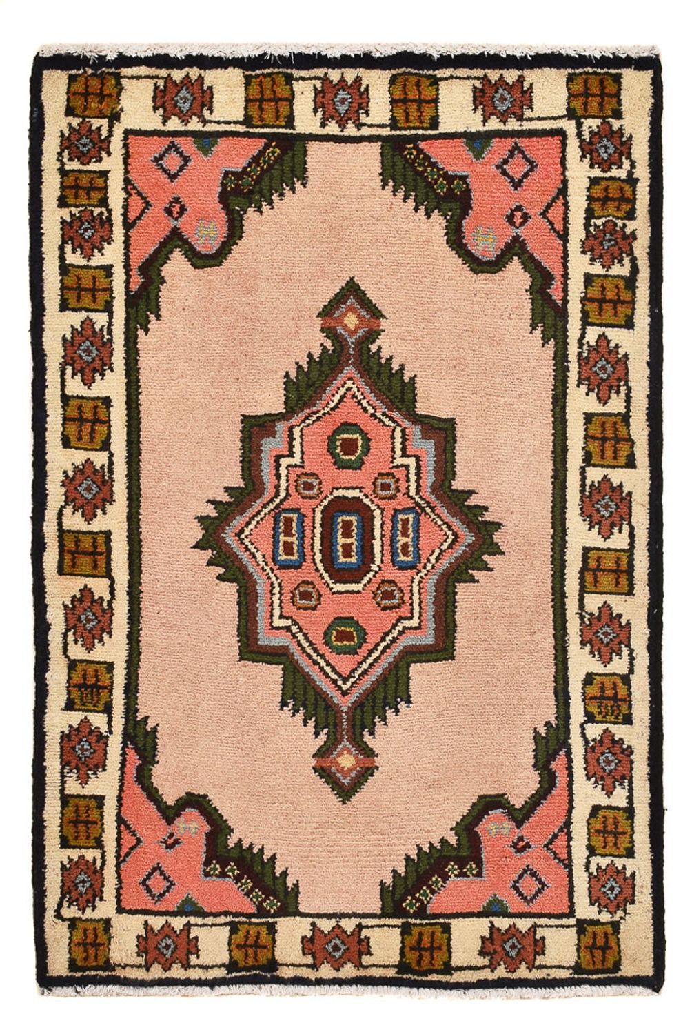 Perser Rug - Nomadic - 92 x 62 cm - rose
