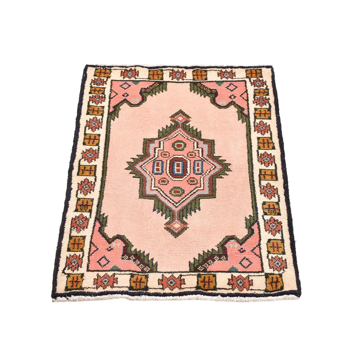 Perser Rug - Nomadic - 92 x 62 cm - rose