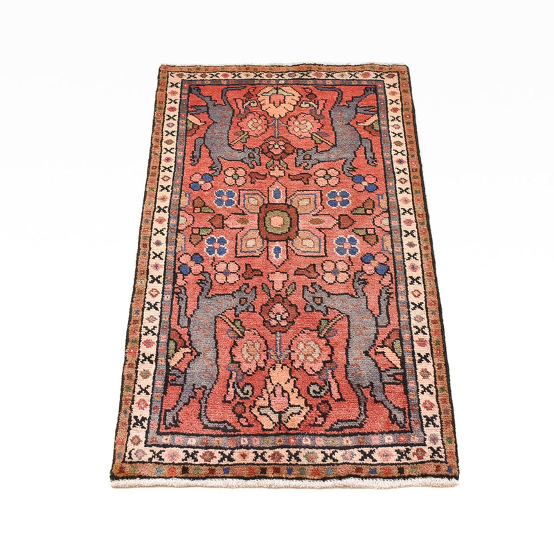 Perser Rug - Nomadic - 105 x 62 cm - light red