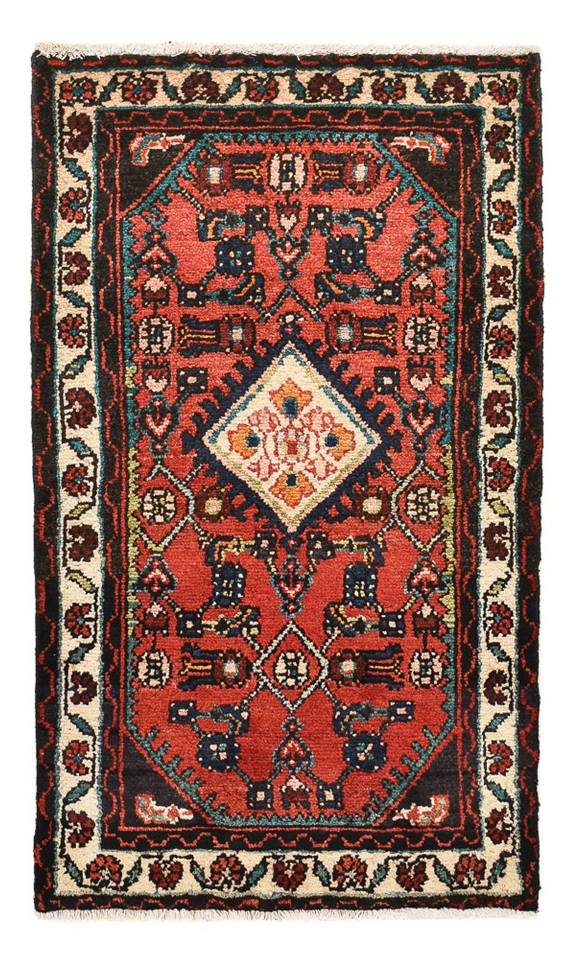 Perser Rug - Nomadic - 96 x 56 cm - red