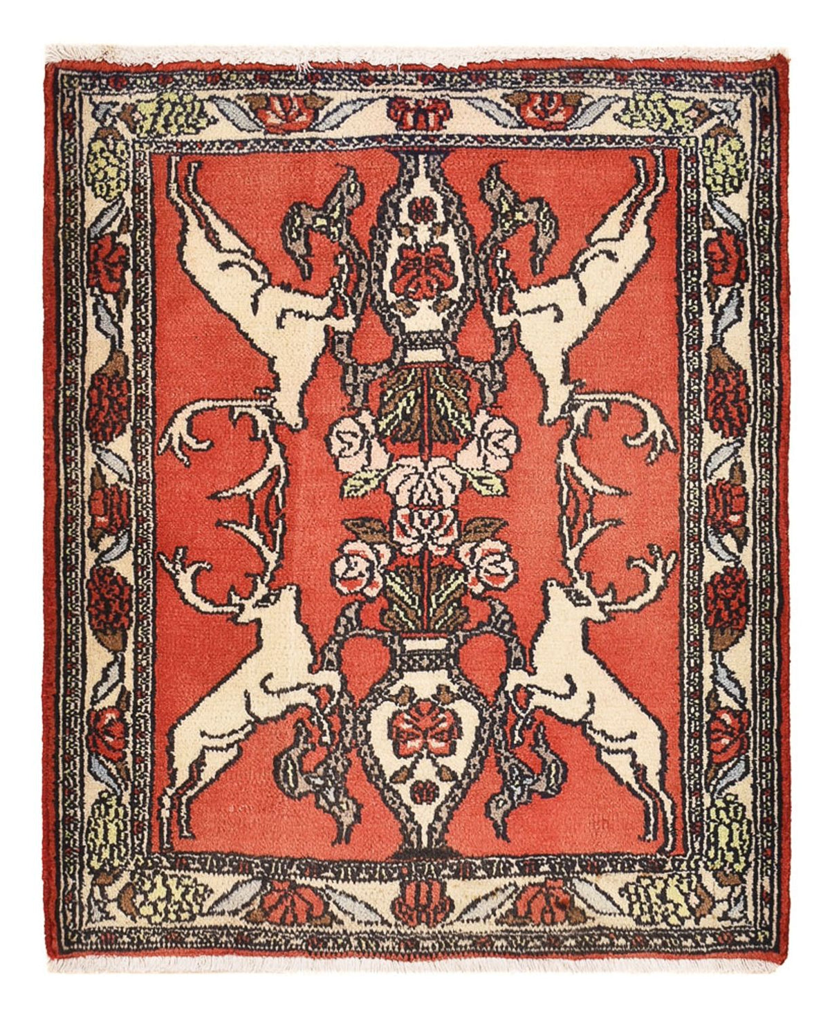 Perser Rug - Nomadic - 78 x 67 cm - red