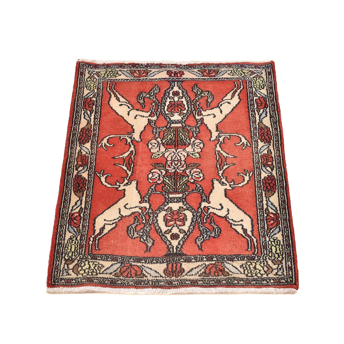 Perser Rug - Nomadic - 78 x 67 cm - red