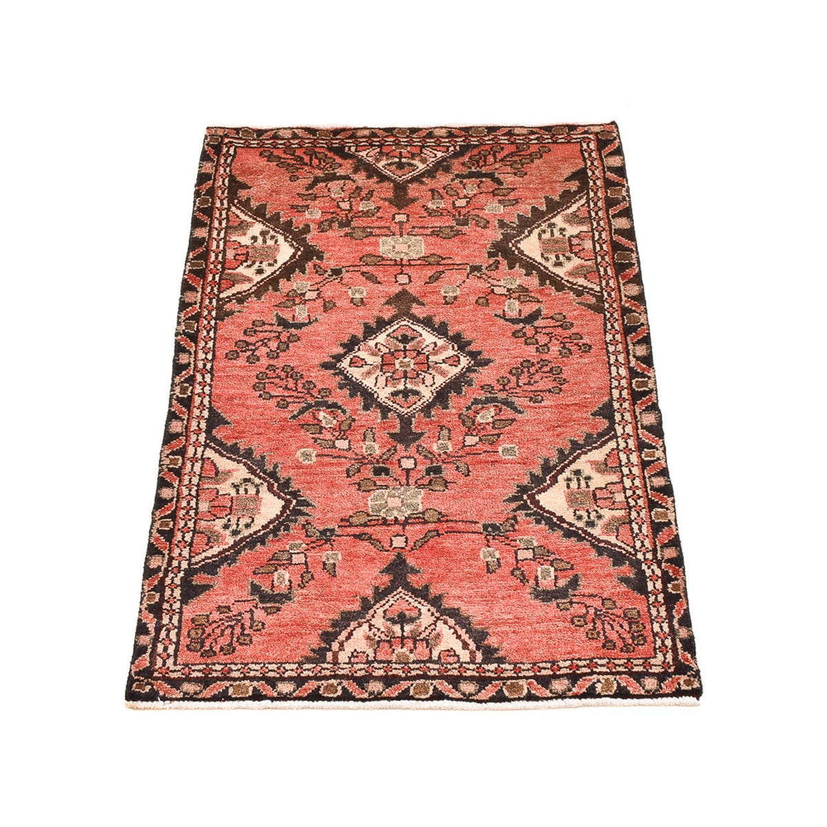Perser Rug - Nomadic - 95 x 62 cm - red