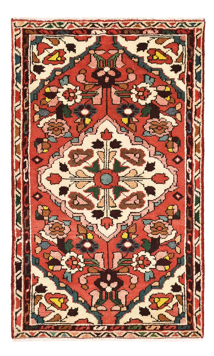 Perser Rug - Nomadic - 100 x 56 cm - red