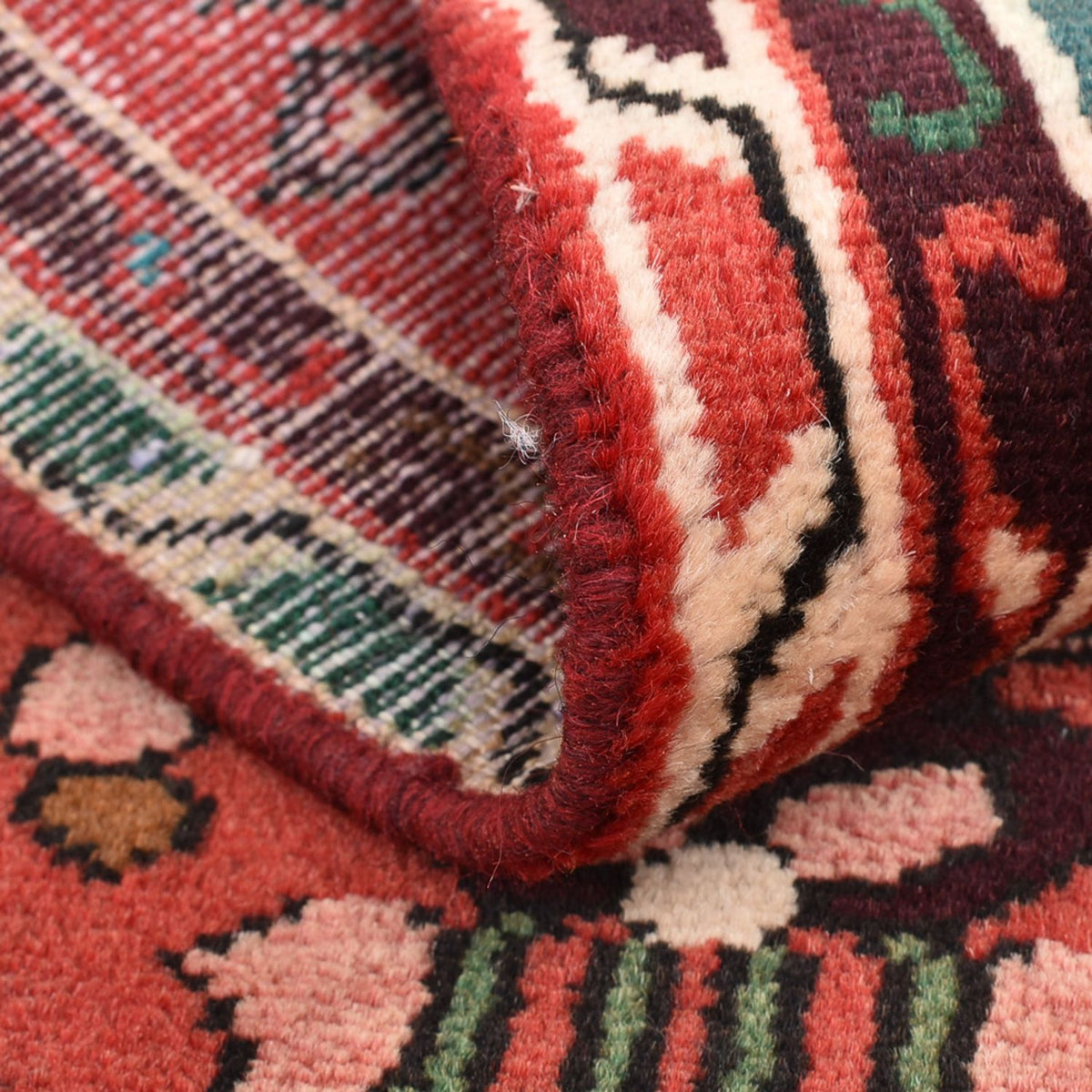 Perser Rug - Nomadic - 100 x 56 cm - red