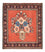 Perser Rug - Nomadic - 55 x 49 cm - red