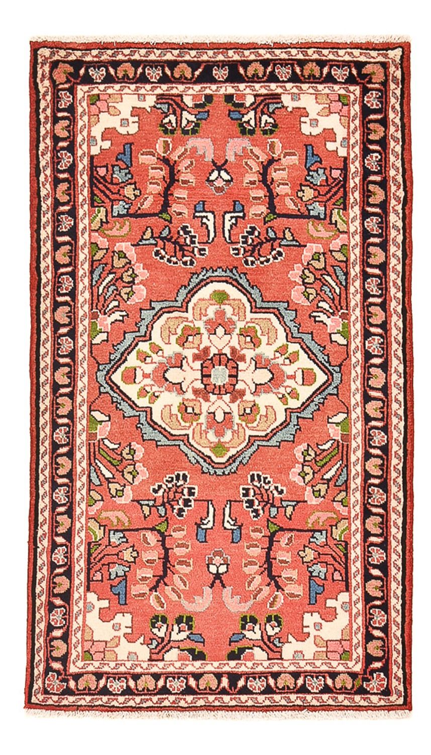 Perser Rug - Nomadic - 131 x 76 cm - light red