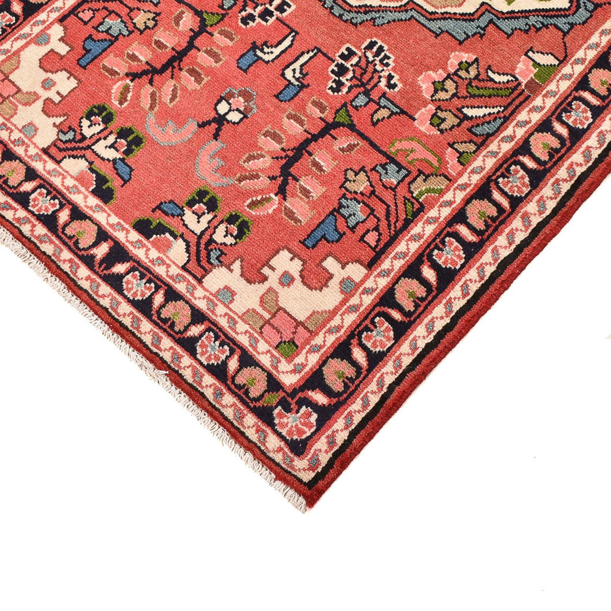Perser Rug - Nomadic - 131 x 76 cm - light red