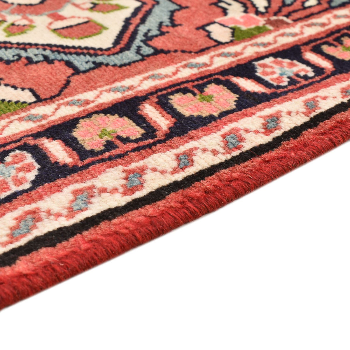 Perser Rug - Nomadic - 131 x 76 cm - light red