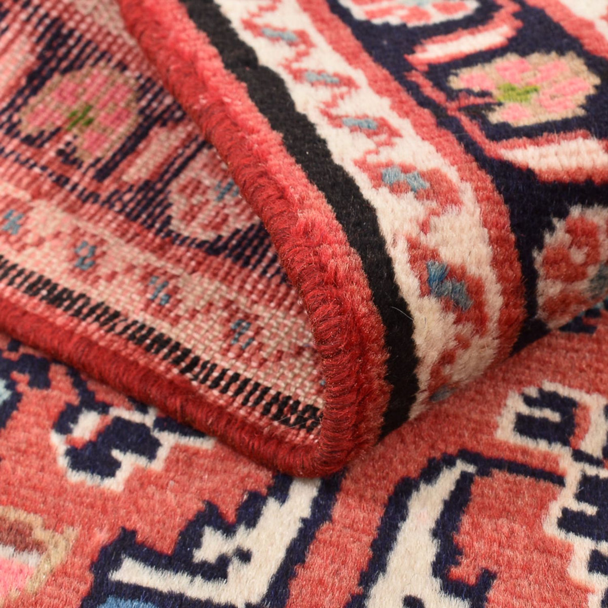 Perser Rug - Nomadic - 131 x 76 cm - light red