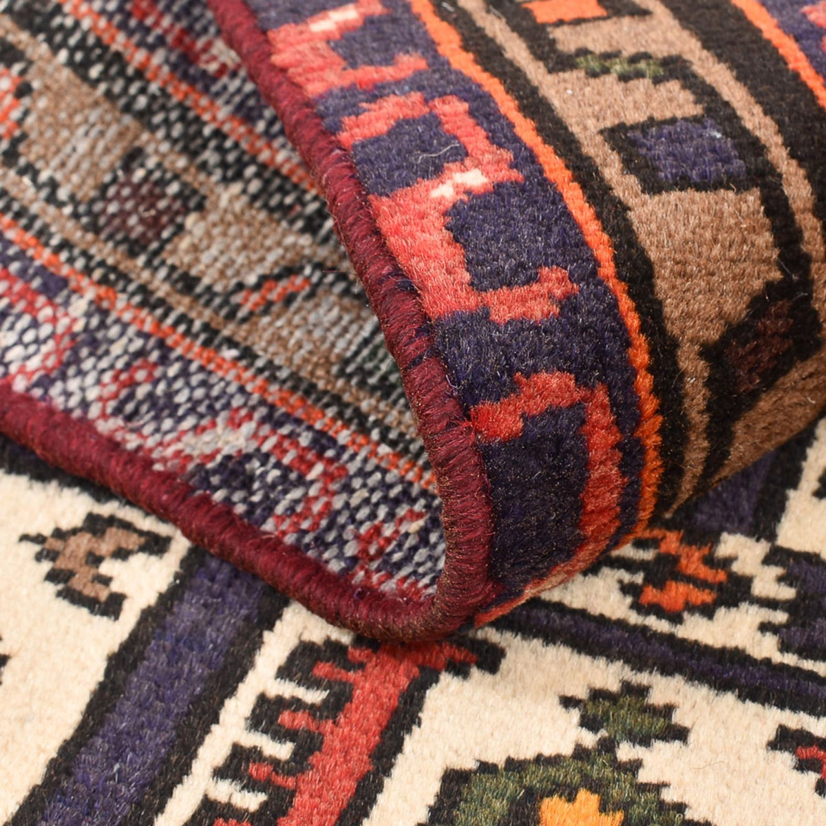 Perser Rug - Nomadic - 122 x 74 cm - multicolored