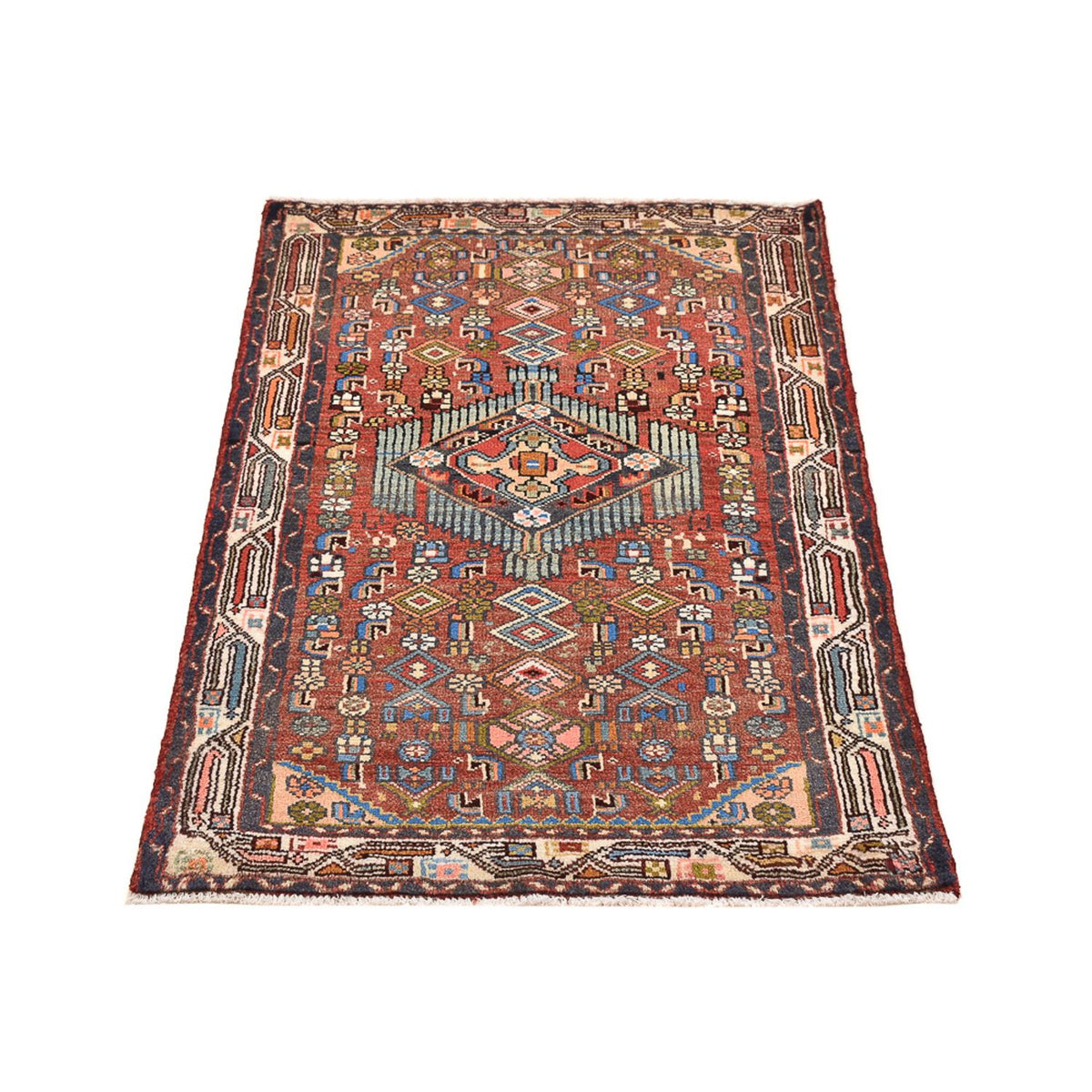 Perser Rug - Nomadic - 110 x 74 cm - multicolored