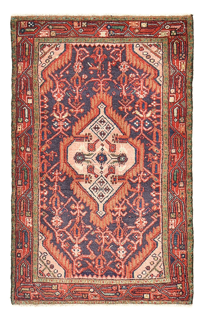Perser Rug - Nomadic - 128 x 81 cm - light red