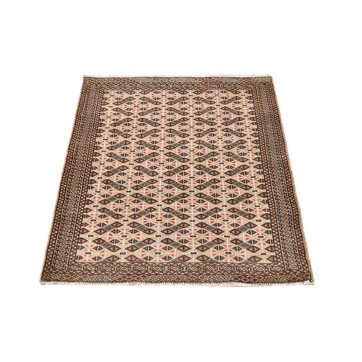 Turkaman Rug - 117 x 84 cm - sand